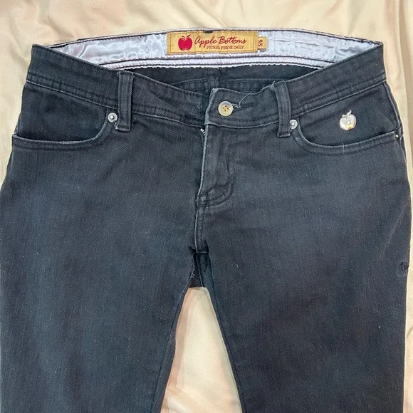Apple Bottoms Black Denim Jeans